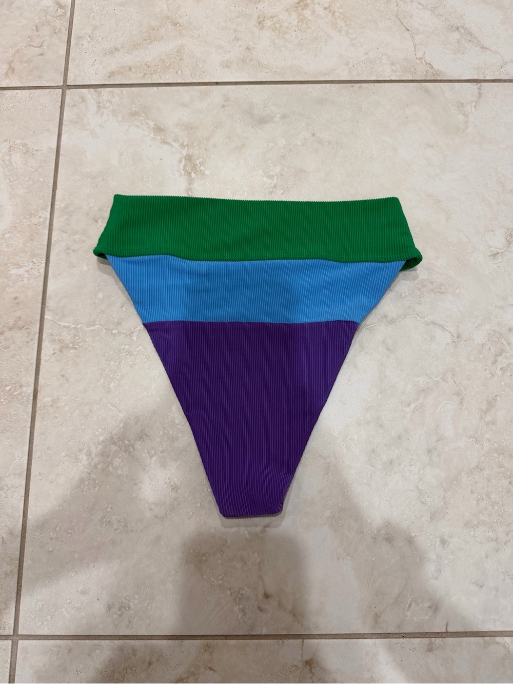 Beach Riot High Rise Ribbed Bikini Bottom - Picture 4 of 6